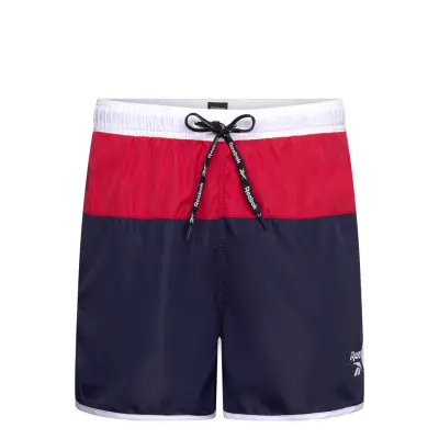 Reebok Performance Mens Rbk Swim Shorts Troy Marinblå