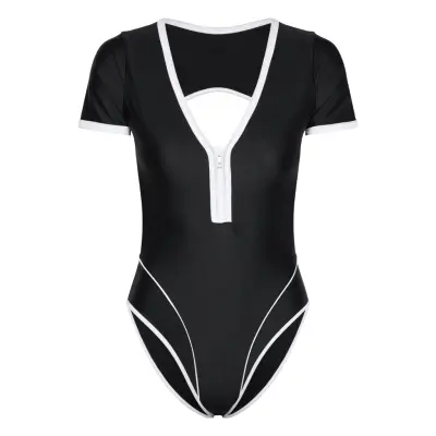 Rip Curl Bomba Ss Cheeky Surf Suit Svart