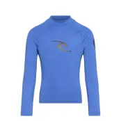 Rip Curl Brand Wave Upf L/S-Boy Blå