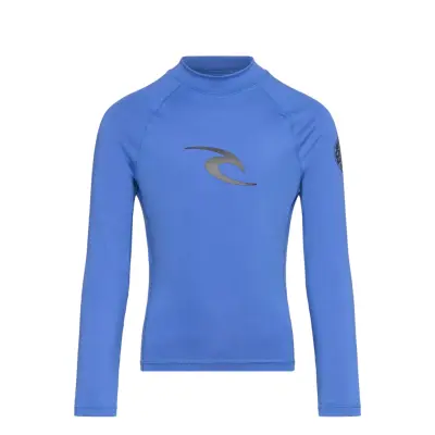 Rip Curl Brand Wave Upf L/S-Boy Blå
