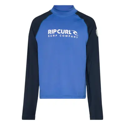 Rip Curl Shock Upf L/S-Boy Svart