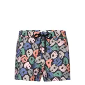 Roy Zoo Swimshort Badshorts Purple Double A By Wood Wood