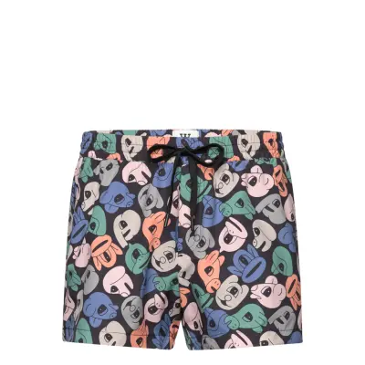 Roy Zoo Swimshort Badshorts Purple Double A By Wood Wood