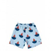 Sail Boat All Over Swim Bermuda Shorts Badshorts Multi/mönstrad *Villkorat Erbjudande Bobo Choses