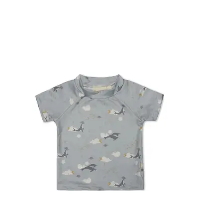 Sami Swim T-Shirt Swimwear UV Clothing UV Tops Grå That's Mine