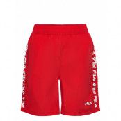 Saronno Beach Shorts *Villkorat Erbjudande Badshorts Röd FILA