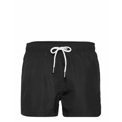 Sc Lightweight Logo Swim Shorts Badshorts Svart GANT