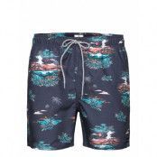 Scenic Volley Badshorts Marinblå Rip Curl