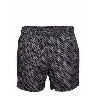 Sd Studios Swim Short Surfshorts Grå Superdry