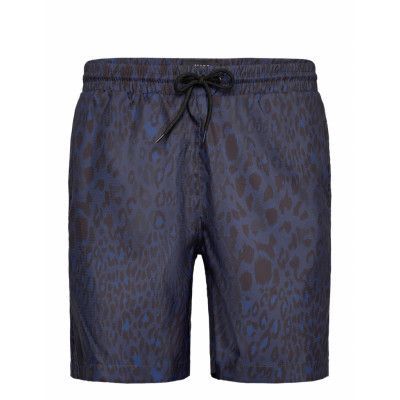 Mads Nørgaard Sea Print Sandro Shorts Blå