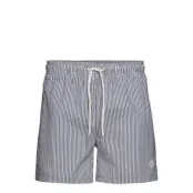 Seersucker Swim Shorts Classic Fit Badshorts Blå GANT
