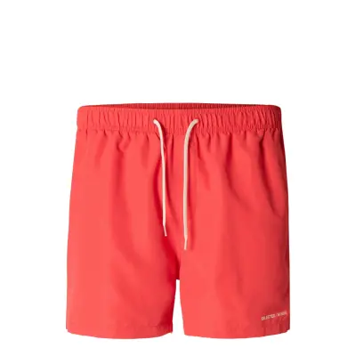 Selected Slhdane-Swimshorts Röd