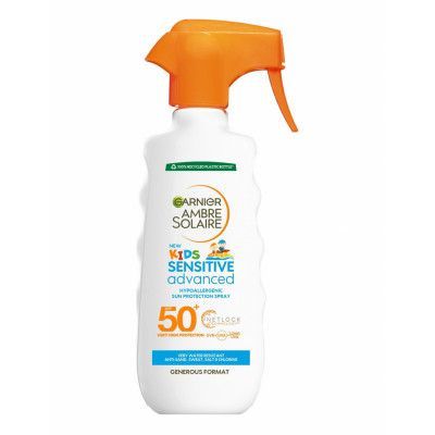 Sensitive Kids Swim Spray Spf50 Solkräm Kropp Nude Garnier
