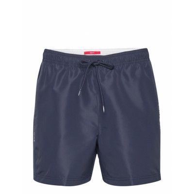 Sf Md Side Tape Badshorts Marinblå Tommy Hilfiger