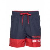 Sf Medium Drawstring Badshorts Blå Tommy Hilfiger