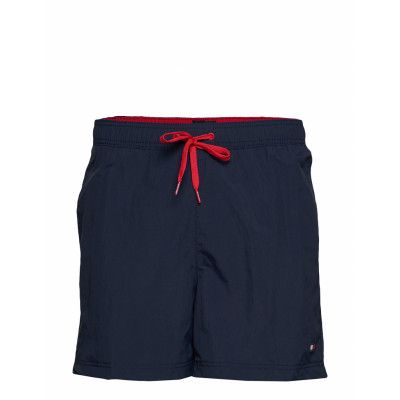 Sf Medium Drawstring Badshorts Blå Tommy Hilfiger