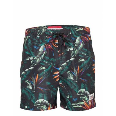 Sf Medium Drawstring Badshorts Multi/mönstrad Tommy Hilfiger