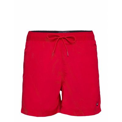 Sf Medium Drawstring Badshorts Röd Tommy Hilfiger