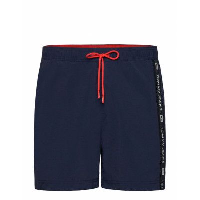 Tommy Hilfiger Sf Medium Drawstring Side Tape Marinblå