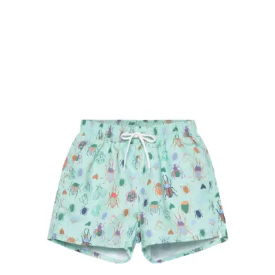 Sgdandy Bugs Swim Shorts Badshorts Grön Soft Gallery