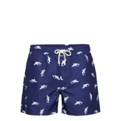 Shark Swim Shorts Badshorts Blå OAS