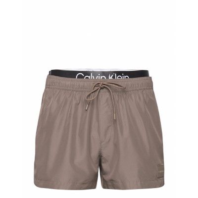 Short Double Wb Badshorts Brun Calvin Klein