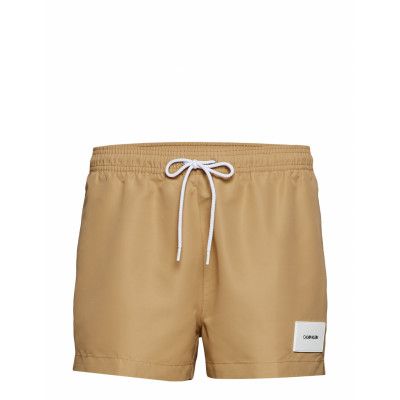 Short Drawstring Badshorts Beige Calvin Klein