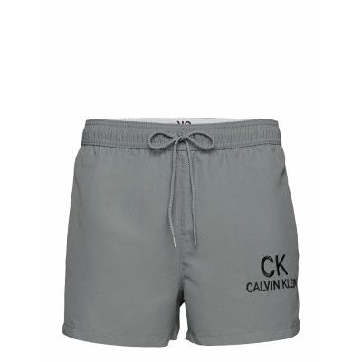 Short Drawstring Badshorts Grå Calvin Klein