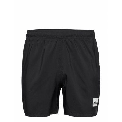 Short Length Solid Swim Shorts Sport Shorts Black Adidas Performance