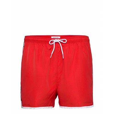 Short Runner Badshorts Röd Calvin Klein