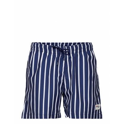 Sisak Aop Striped Beach Shorts Badshorts Multi/mönstrad FILA