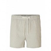 Selected Homme Slhcooper Seersucker Swimshorts W Grön