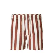 Selected Slhdane-Aop Swimshorts Brun