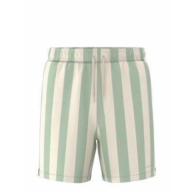 Selected Slhdane Aop Swimshorts Grön