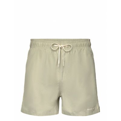 Slhdane Swimshorts Badshorts Grön Selected Homme