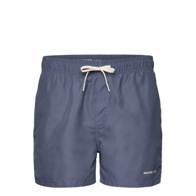 Slhdane Swimshorts Badshorts Lila Selected Homme