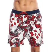 Sloggi Flower Swim Shorts Red * Fri Frakt *