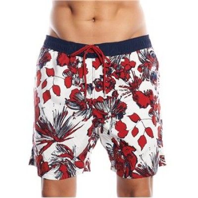 Sloggi Flower Swim Shorts Red * Fri Frakt *