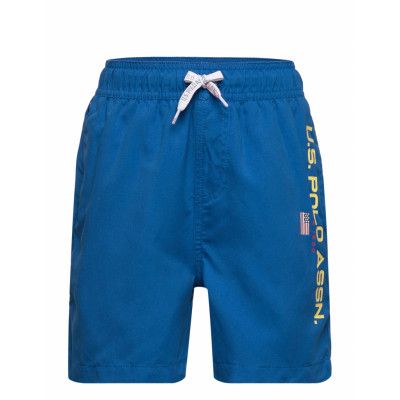 Solid Sport Swim Short Badshorts Blue U.S. Polo Assn.