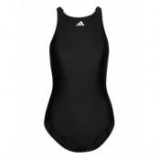 Solid Tape Suit Sport Swimsuits Black Adidas Performance