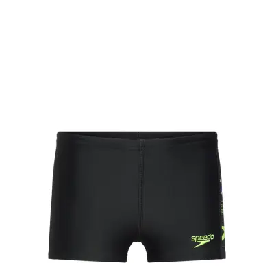 Speedo Boys Hyperboom Panel Aquashort Svart