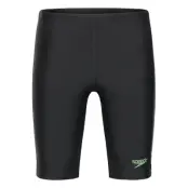 Speedo Boys Plastisol Placement Jammer - Black - 152