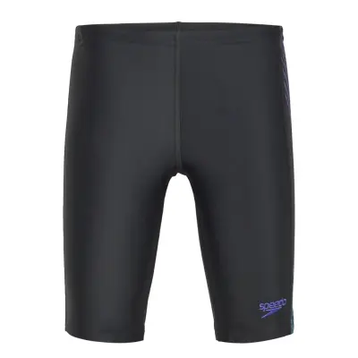 Speedo Boys Plastisol Placement Jammer Svart