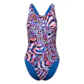 Speedo Fl Printed Powerback Multi/patterned
