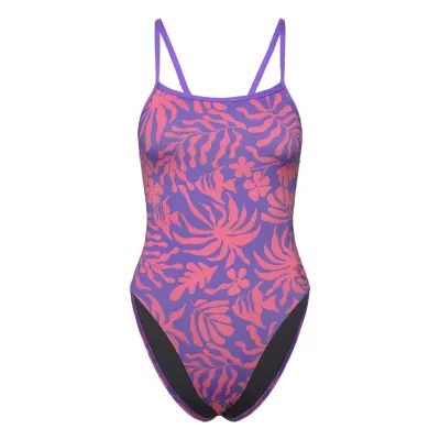 Speedo Fl Printed Web Back Rosa
