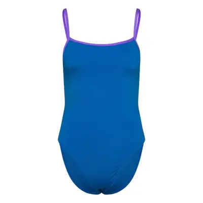 Speedo Fl Solid Tri Back Blå
