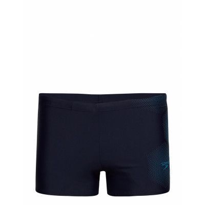 Mens Medley Logo Aquashort *Villkorat Erbjudande Swimwear Briefs & Speedos Blå Speedo