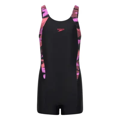Speedo Girls Hyperboom Splice Legsuit Lila