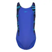 Speedo Girls Hyperboom Splice Muscleback Blå