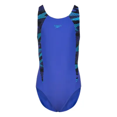 Speedo Girls Hyperboom Splice Muscleback Blå